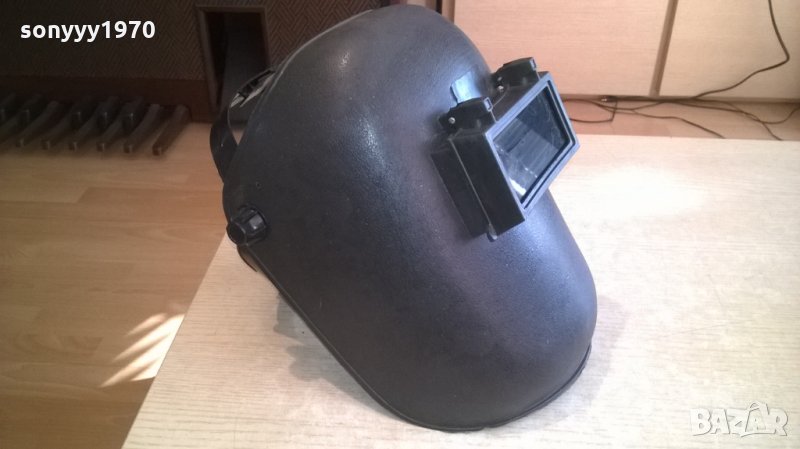 маска за глава за заваряване с две стъкла-30х25х25см, снимка 1