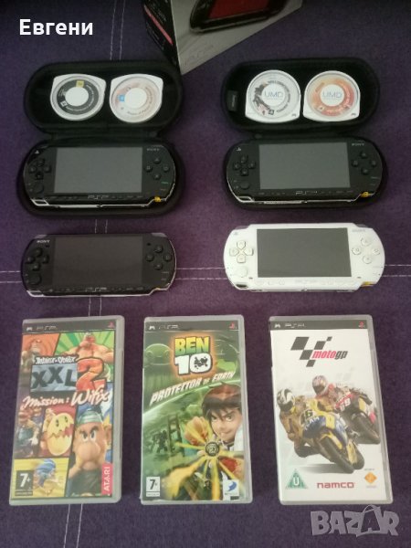 Хакната ПСП PSP Конзола 3004 слим иE1004 и оригинални игри, снимка 1