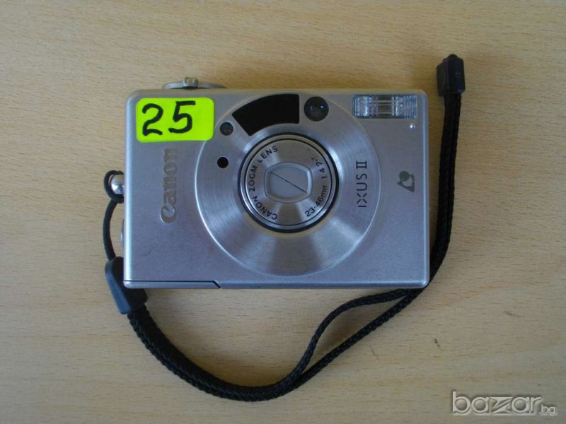 Фотоапарат ''CANON - ixus II'' лентов работещ, снимка 1