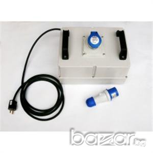 РАЗДЕЛИТЕЛЕН ТРАНСФОРМАТОР 220/220V 1.1kVA  IP65, снимка 1