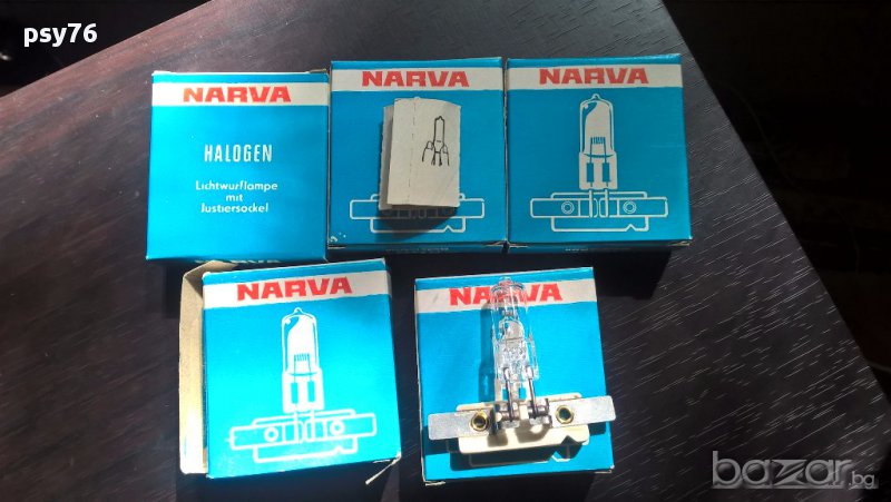 Narva HLWS-5 Halogen Lamp -12V 100W PY24-1.5, снимка 1