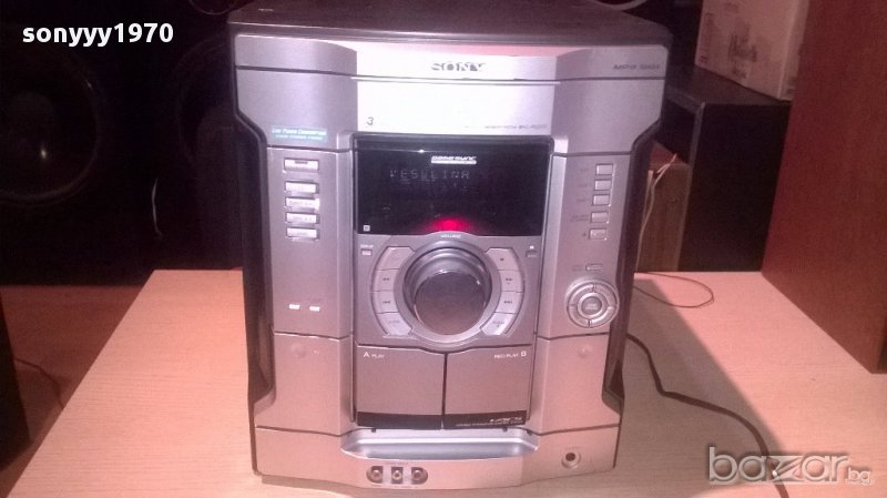 Sony hcd-rg220-tuner/rds+deck/2+cd+ampli+aux-внос швеицария, снимка 1