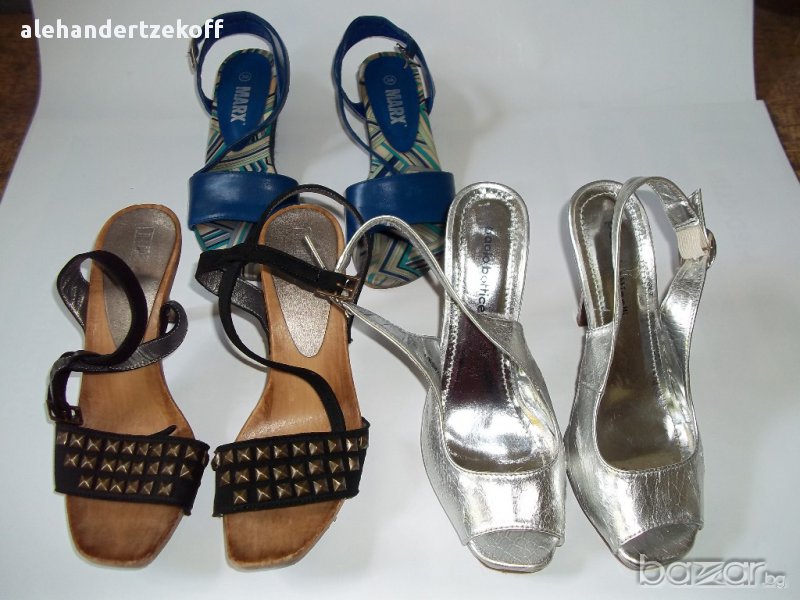  Елегантни дамски обувки и сандали 3 чифта, снимка 1