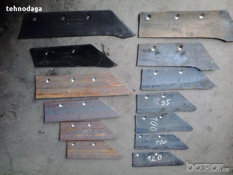 Лемежи , лемеж  - руски , български за плуг 2х20 , 3х20, 4х25 , 3х35, снимка 1