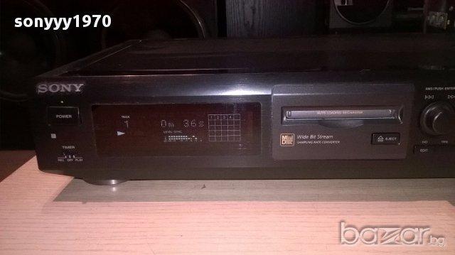 Sony mds-je510 minidisc deck-made in japan-внос швеицария, снимка 6 - Ресийвъри, усилватели, смесителни пултове - 14960410