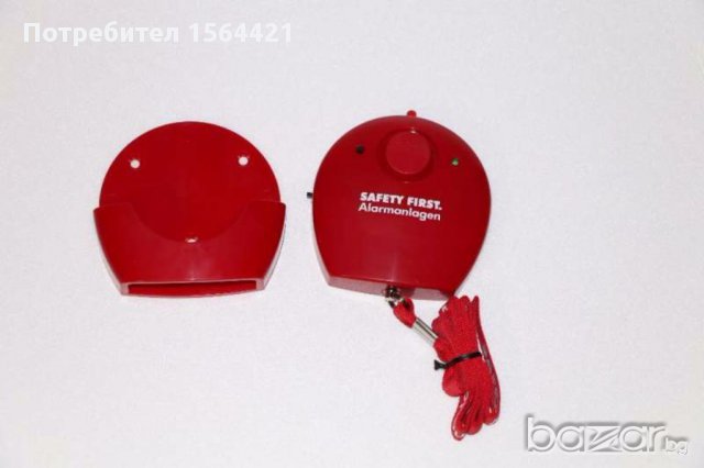 аларма с шнур Safety First, немска, внос от Германия, снимка 3 - Други инструменти - 16687293