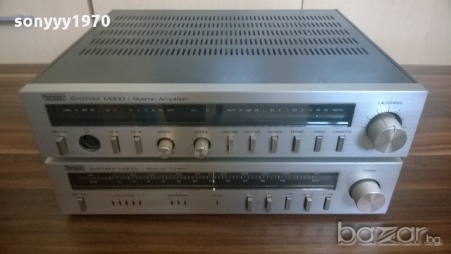 tenson m300l-tuner i tenson m300 amplifier-тунер и усилвател, снимка 4 - Ресийвъри, усилватели, смесителни пултове - 10324341