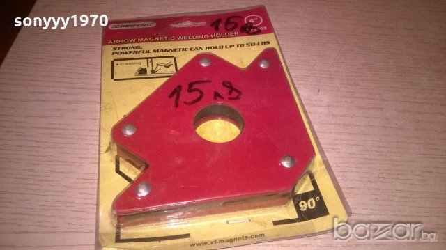магнитен ъгъл за заваряване-нов, снимка 3 - Други инструменти - 19300727