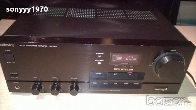 ПОРЪЧАН-technics su-x955-stereo amplifier-370watts, снимка 17 - Ресийвъри, усилватели, смесителни пултове - 12277483
