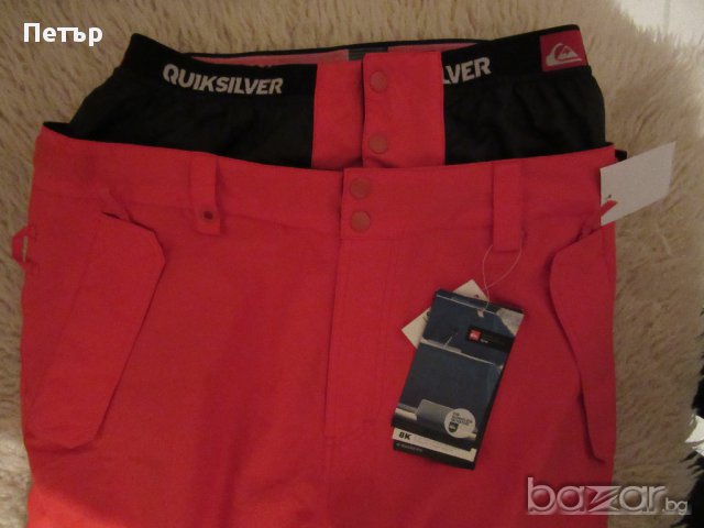 Сноуборд/Ски панталон Quiksilver НОВ, снимка 4 - Спортни дрехи, екипи - 12580572