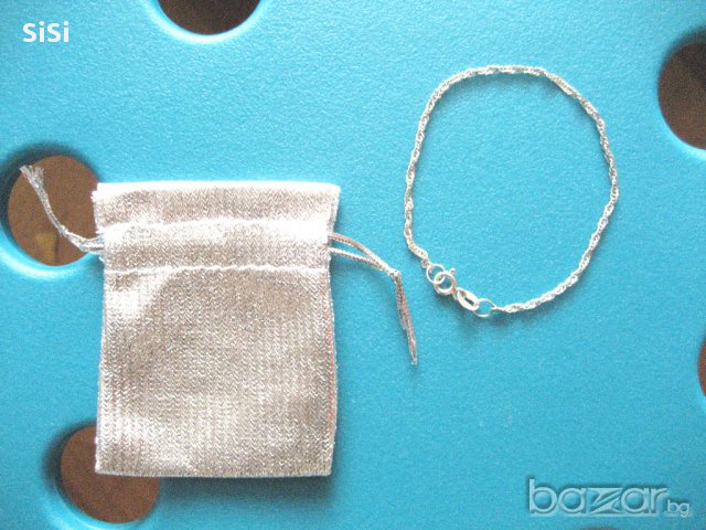 Сребърни синджири, снимка 5 - Колиета, медальони, синджири - 16697488