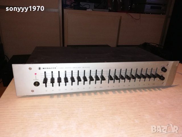monacor ge-206a equalizer-made in taiwan-внос швеицария, снимка 3 - Ресийвъри, усилватели, смесителни пултове - 21638848