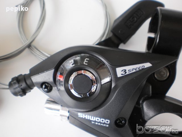 Продавам колела внос от Германия  нови команди SHIWOOOO V-BRAKE 7 х 3 SPEED модел 2015г, снимка 3 - Части за велосипеди - 12262431