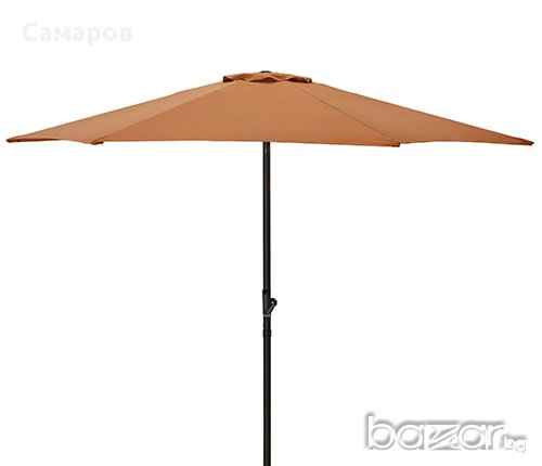 градински чадър 2.7 м., снимка 5 - Градински мебели, декорация  - 13668644