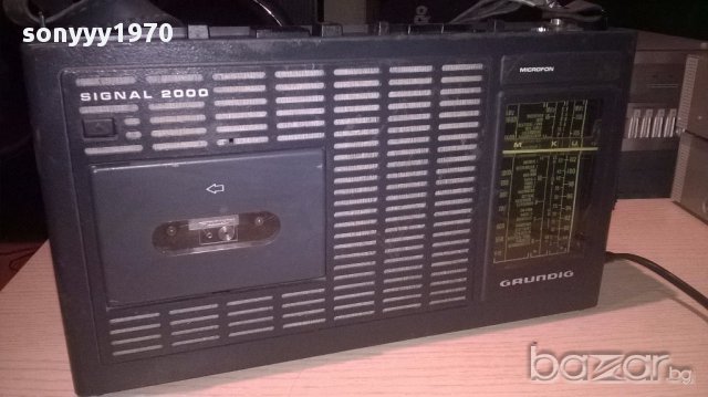 Grundig signal 2000-made in germany-внос швеицария, снимка 2 - Ресийвъри, усилватели, смесителни пултове - 13480300