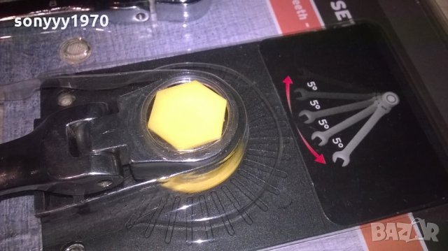 ПОРЪЧАНИ-powerfix profi-germany-немски ключове с тресчотки 5бр, снимка 7 - Ключове - 22047932