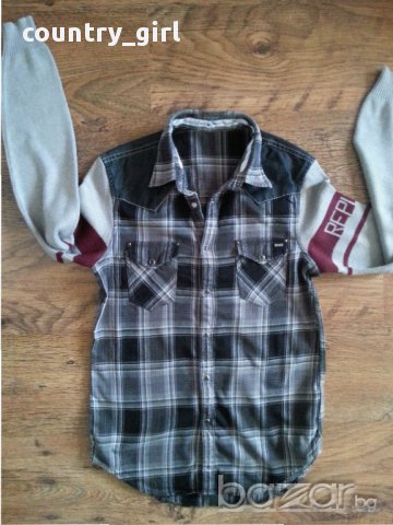 Replay Exclusive Shirt - страхотна мъжка риза, снимка 3 - Ризи - 16809528