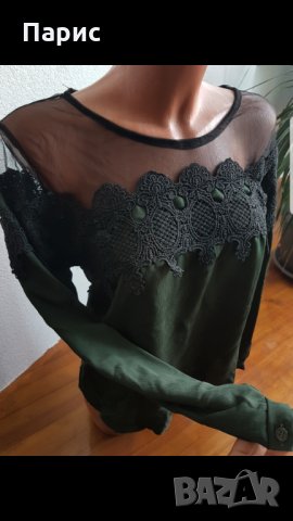 Дамски стилни блузи 3цвята, снимка 6 - Ризи - 17362762