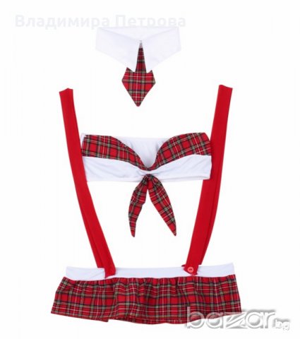 Еротично бельо - Ученическа униформа IM16056, снимка 4 - Бельо - 20211678