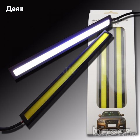 1143 Дневни LED светлини 2х6W диодна лента, снимка 2 - Аксесоари и консумативи - 17455363