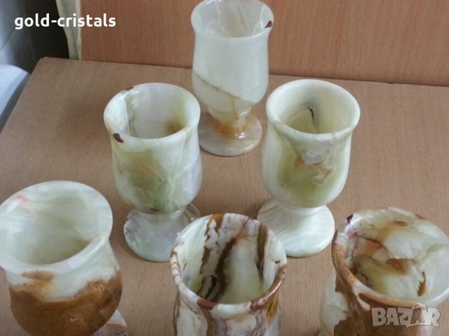  чаши от оникс, снимка 7 - Антикварни и старинни предмети - 25044367