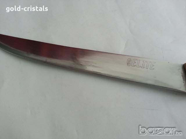 стар кухненски нож, снимка 3 - Антикварни и старинни предмети - 20552125