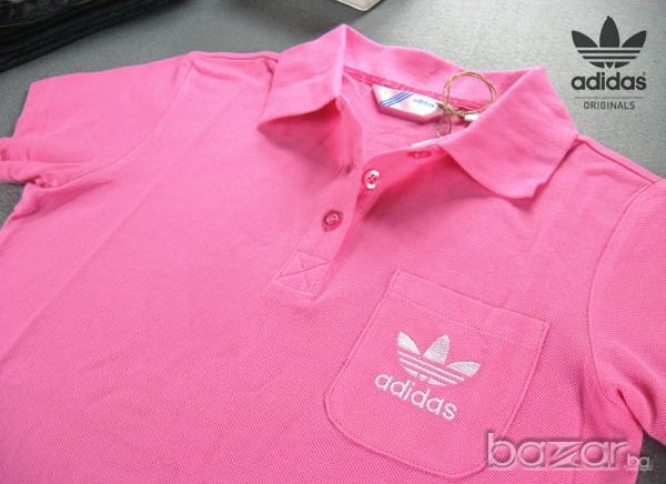 ADIDAS ORIGINALS POLO Дамска Тениска size 38 (S / M), снимка 4 - Тениски - 6479537