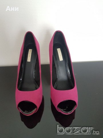Лилави обувки Bershka 39 номер-НАМАЛЕНИЕ, снимка 3 - Дамски обувки на ток - 18610442
