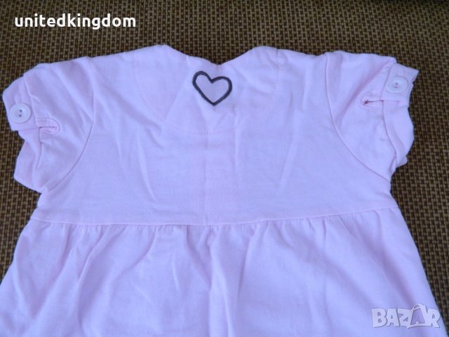 H & M - светло розова рокличка в идеално състояние, снимка 6 - Бебешки рокли - 23818851