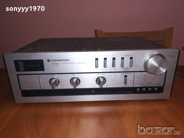 kenwood stereo amplifier-made in singapore, снимка 2 - Ресийвъри, усилватели, смесителни пултове - 20851316