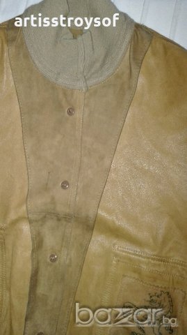 дамско кожено яке, снимка 5 - Якета - 19315359