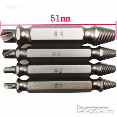 1694 Екстрактор Speed Out за вадене на скъсани болтове, снимка 5 - Други инструменти - 19576595