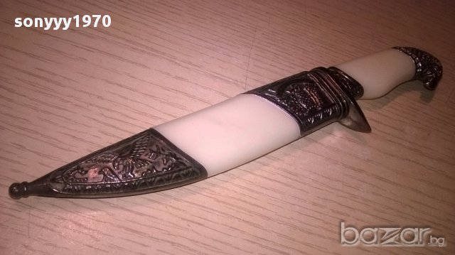 Красив и стилен нож с кания-21/4см-внос швеицария, снимка 6 - Антикварни и старинни предмети - 16095360