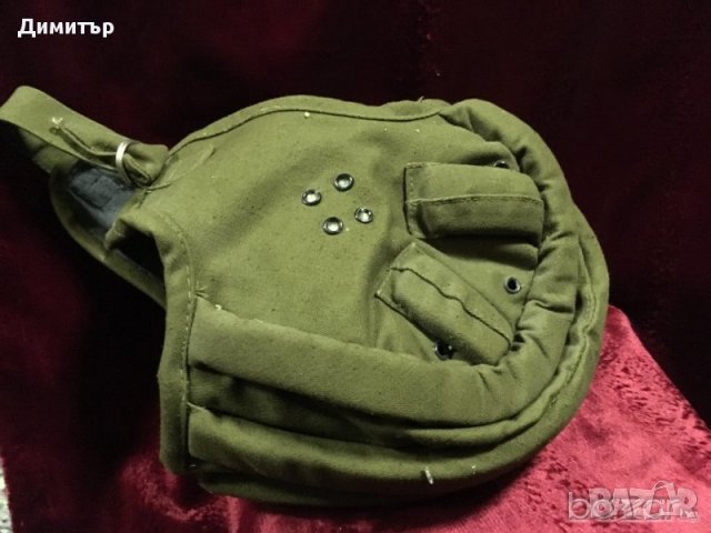 Руски парашутен брезентов шлем , снимка 5 - Антикварни и старинни предмети - 22931604