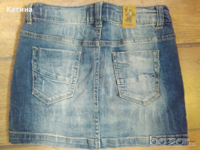 Намаление Zara дънкова поличка, снимка 6 - Детски рокли и поли - 19146361