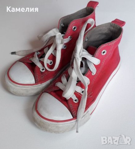 Розови кецове за момиче (31 номер), снимка 1