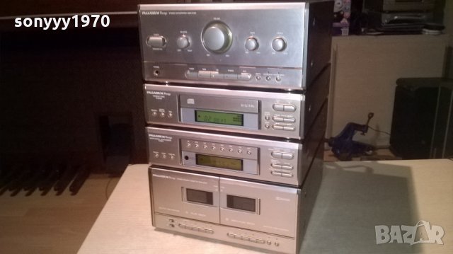 palladium prestige-amplifier+cd+deck+tuner-внос швеицария, снимка 3 - Ресийвъри, усилватели, смесителни пултове - 23509635