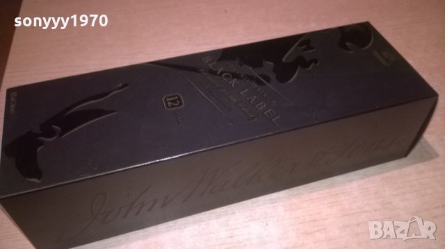 johnnie walker-black label-12-кутия от уиски, снимка 11 - Колекции - 22925196