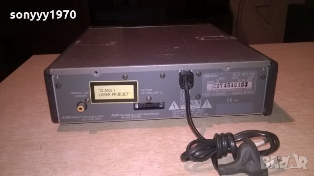 denon-cd made in germany-220в-внос англия, снимка 13 - Ресийвъри, усилватели, смесителни пултове - 22847247