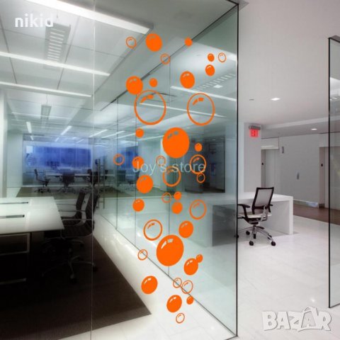 Балони Мехури самозалепващ стикер за стена стъкло мебел  лепенка , снимка 3 - Декорация за дома - 22888801