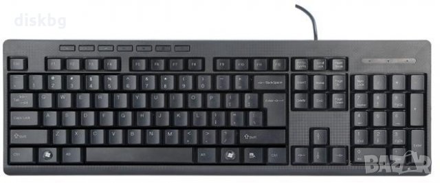Нова клавиатура DELUX K6300 на USB, кирилизирана