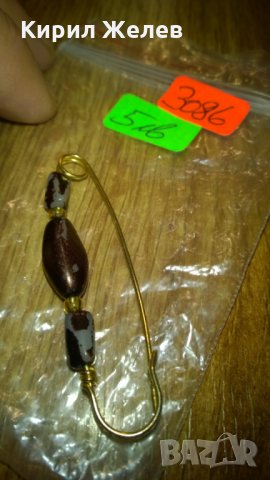 Стара игла брошка фиба -152, снимка 3 - Колекции - 23970631