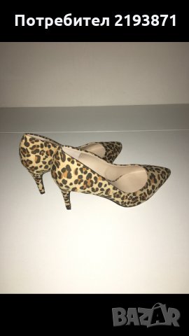 Маркови леопардови елегантни Carvela Kurt Geiger номер 38 , снимка 5 - Дамски обувки на ток - 24265681