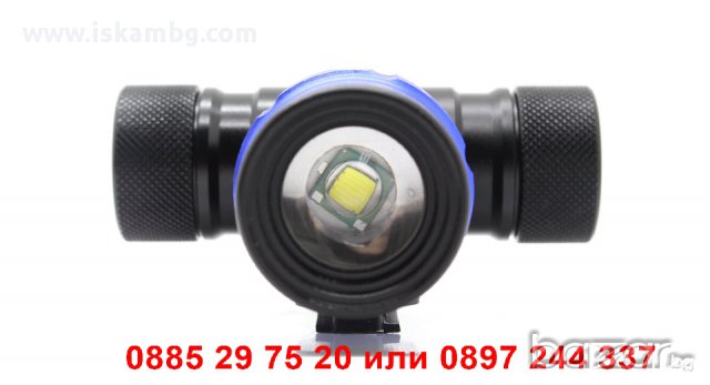 Лед челник с филтри и ZOOM - ударо и влагоустойчив T6 1600 лумена, снимка 2 - Оборудване и аксесоари за оръжия - 12283308
