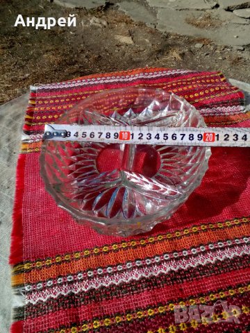 Чиния плато за бонбони,ядки, снимка 4 - Антикварни и старинни предмети - 23412419