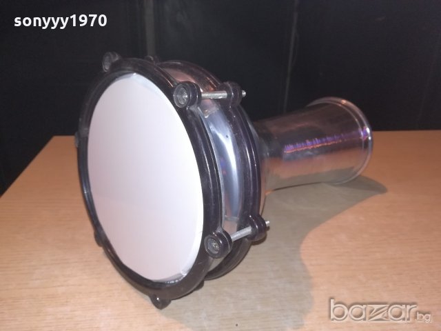 НОВА Тарамбука алуминиева/метална инокс-31/21см-нова, снимка 3 - Ударни инструменти - 21061333