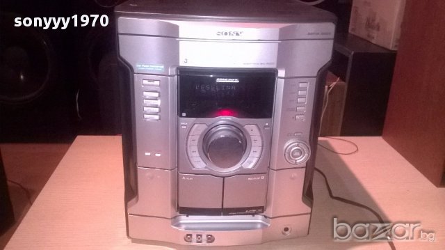 Sony hcd-rg220-tuner/rds+deck/2+cd+ampli+aux-внос швеицария, снимка 1