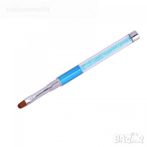 Професионални четки с кристали за гел, акрил и декорации, снимка 8 - Продукти за маникюр - 24440501