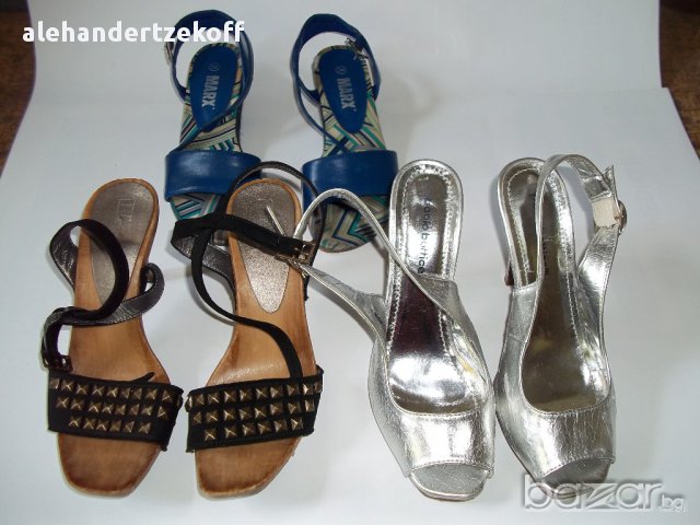  Елегантни дамски обувки и сандали 3 чифта