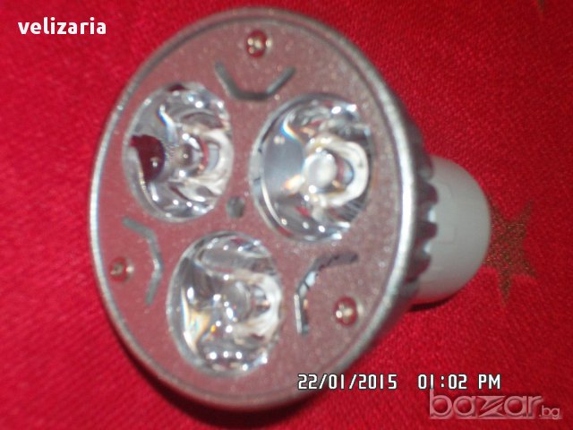 Светодиодна лампа Gu5.3-2бр, снимка 3 - Крушки - 11287115